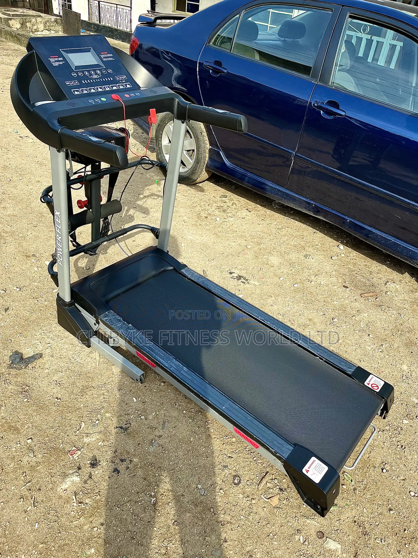 3hp Power Flex Treadmill With Auto Incline (130kg)