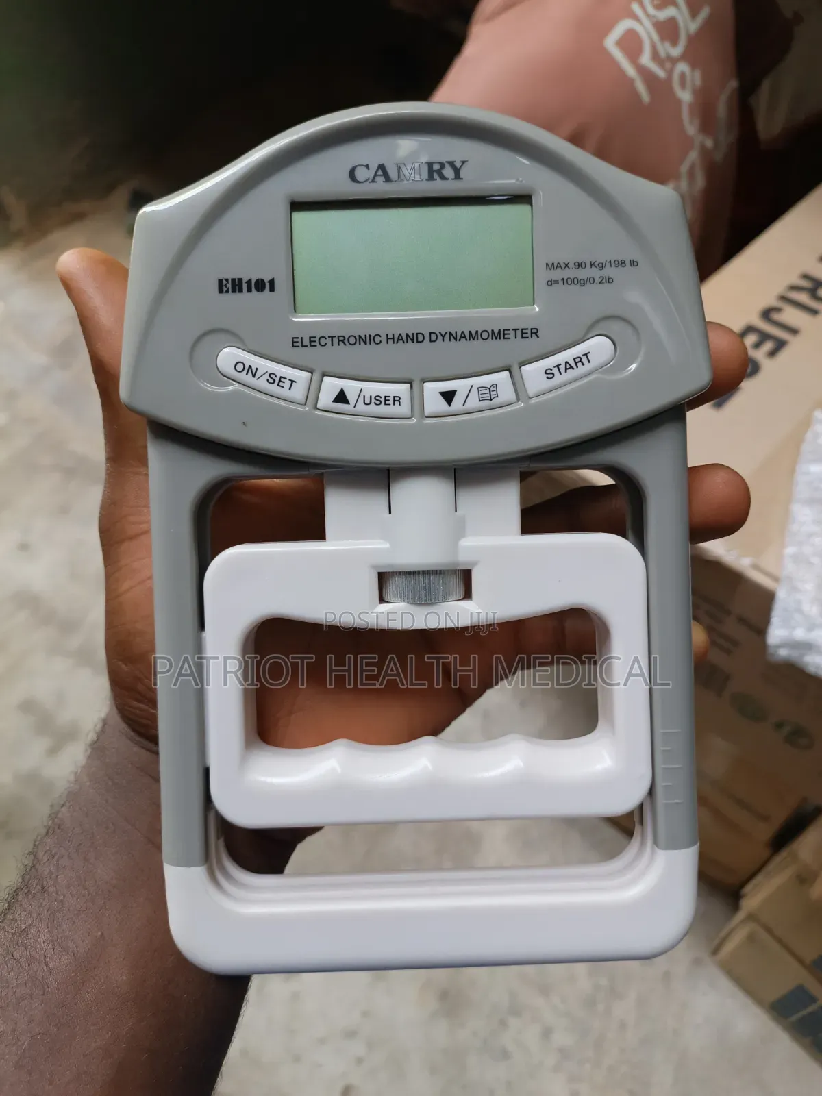 Hand Dynamometer or Grip Strength Tester
