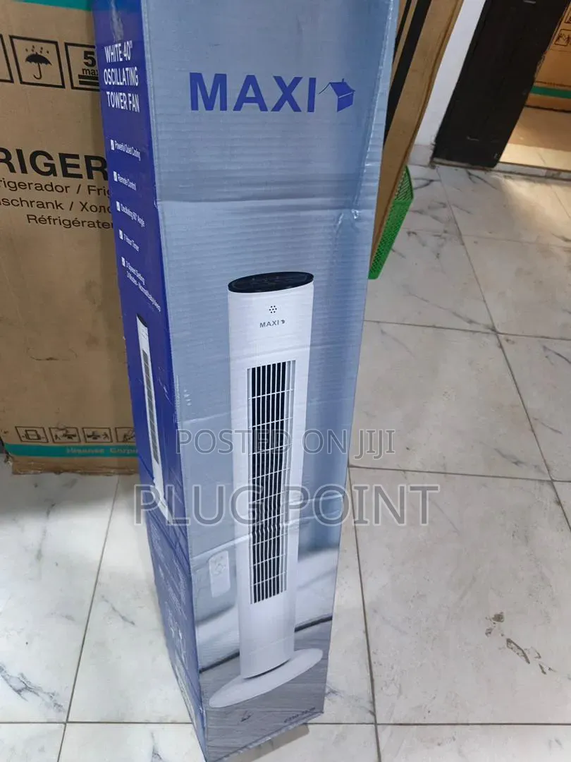 Maxi 40” Air Cooling Fan With Wide Oscillation Feature