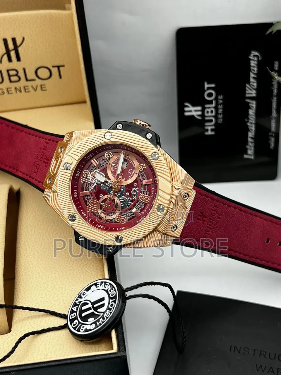 Hublot Rough Edges Design Wristwatches