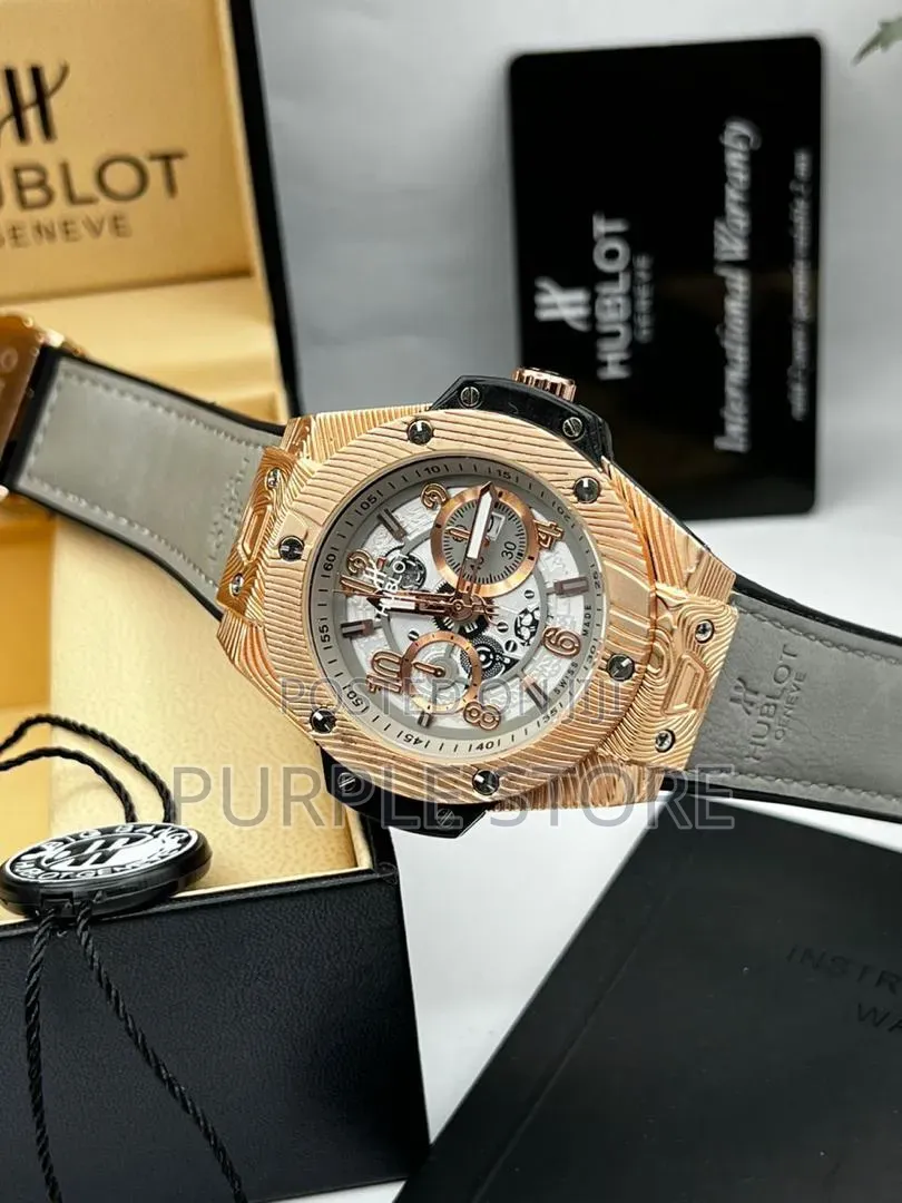 Hublot Rough Edges Design Wristwatches
