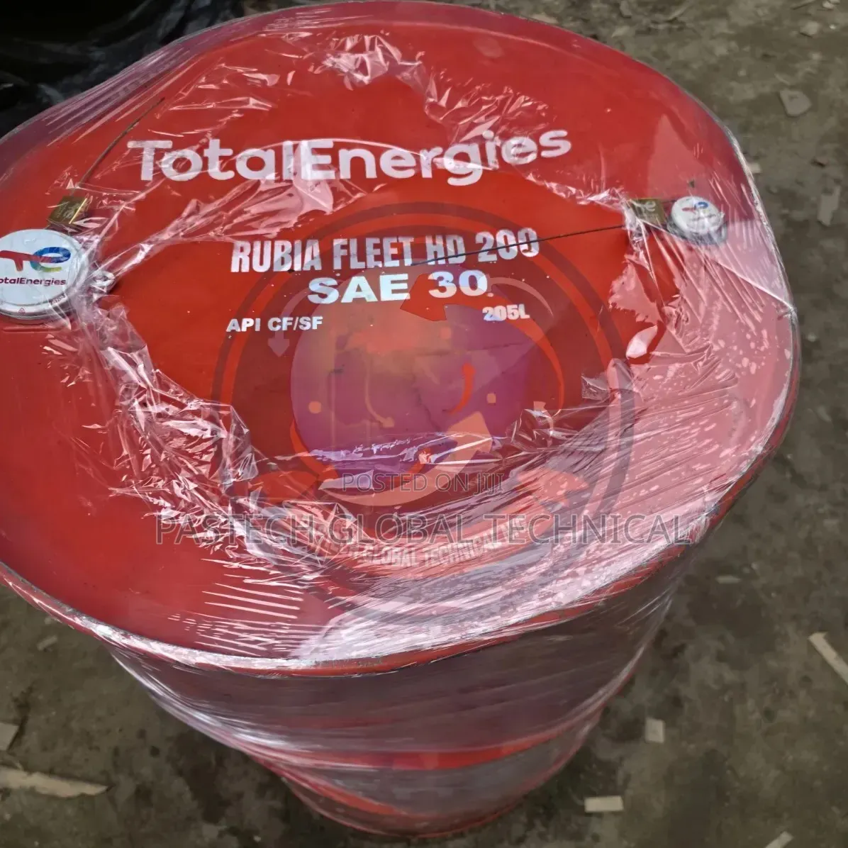 205-Litres Total Rubia Fleet Hd 200 Sae 30