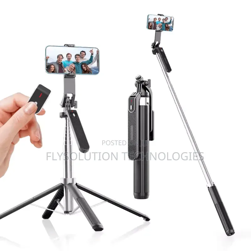 P180tk Phone Selfie Stick Bluetooth Remote Extendable Tripod Stand