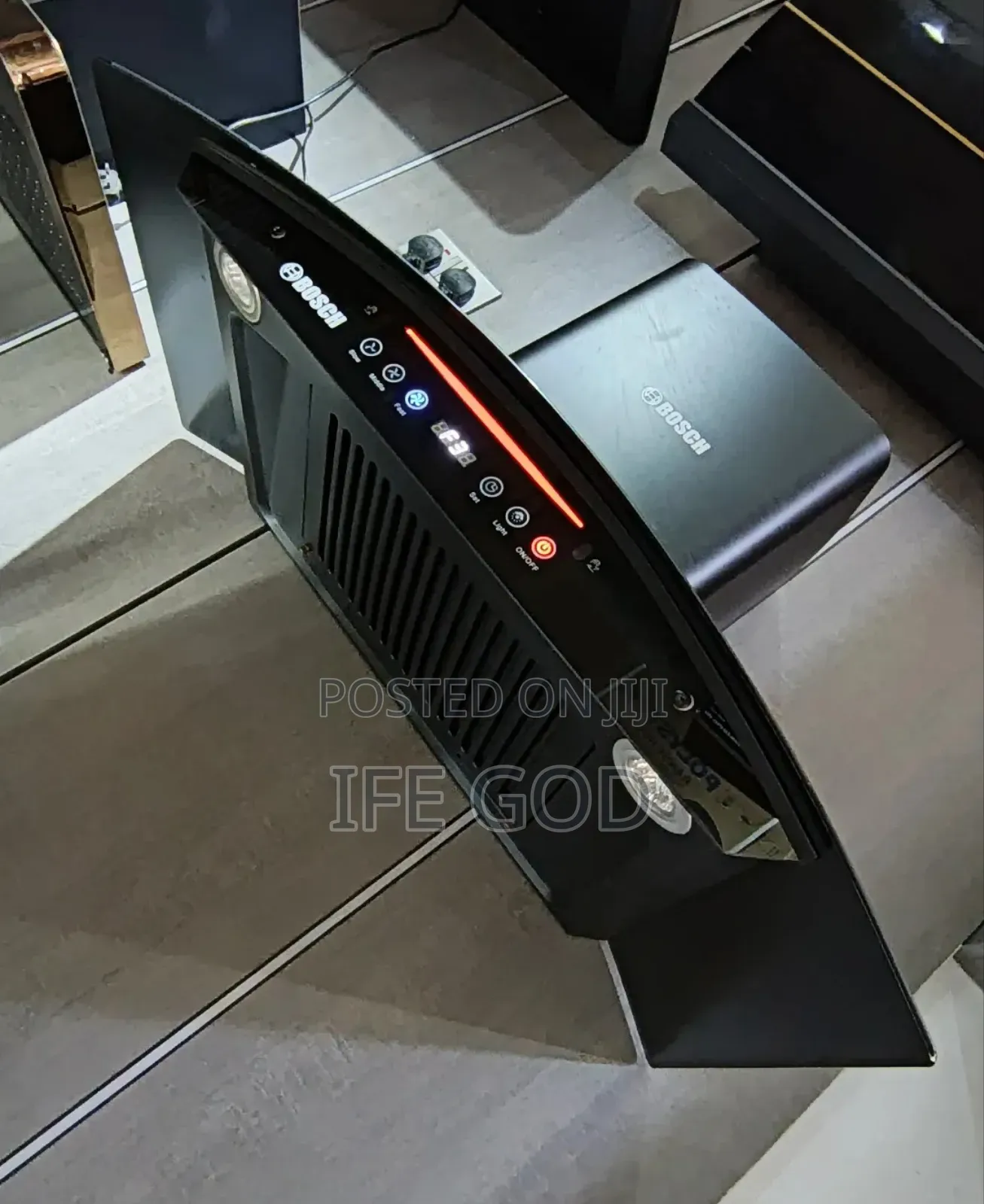 Original Bosch 90cm Curved Automatic Smart Inverter Heat Extractor Etc