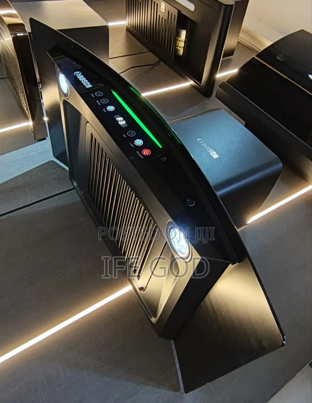 Original Bosch 90cm Curved Automatic Smart Inverter Heat Extractor Etc