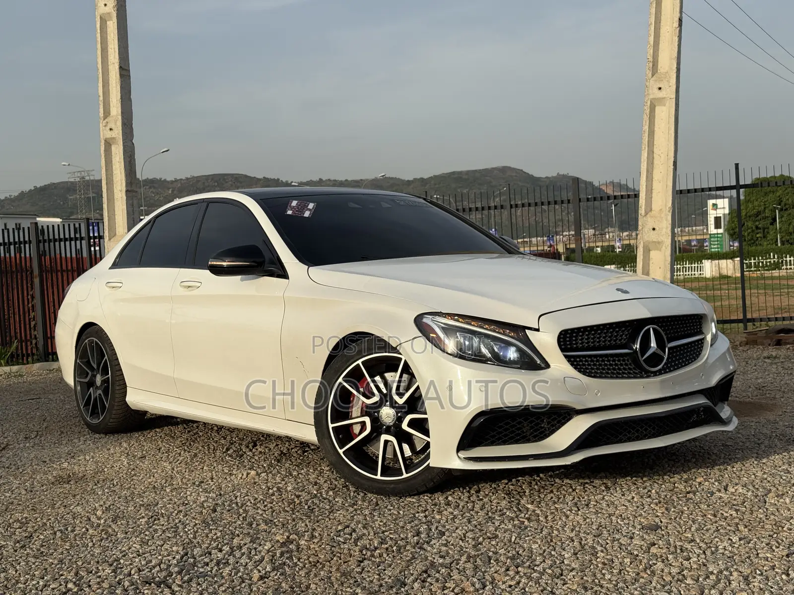 Mercedes-Benz C450 2016 White