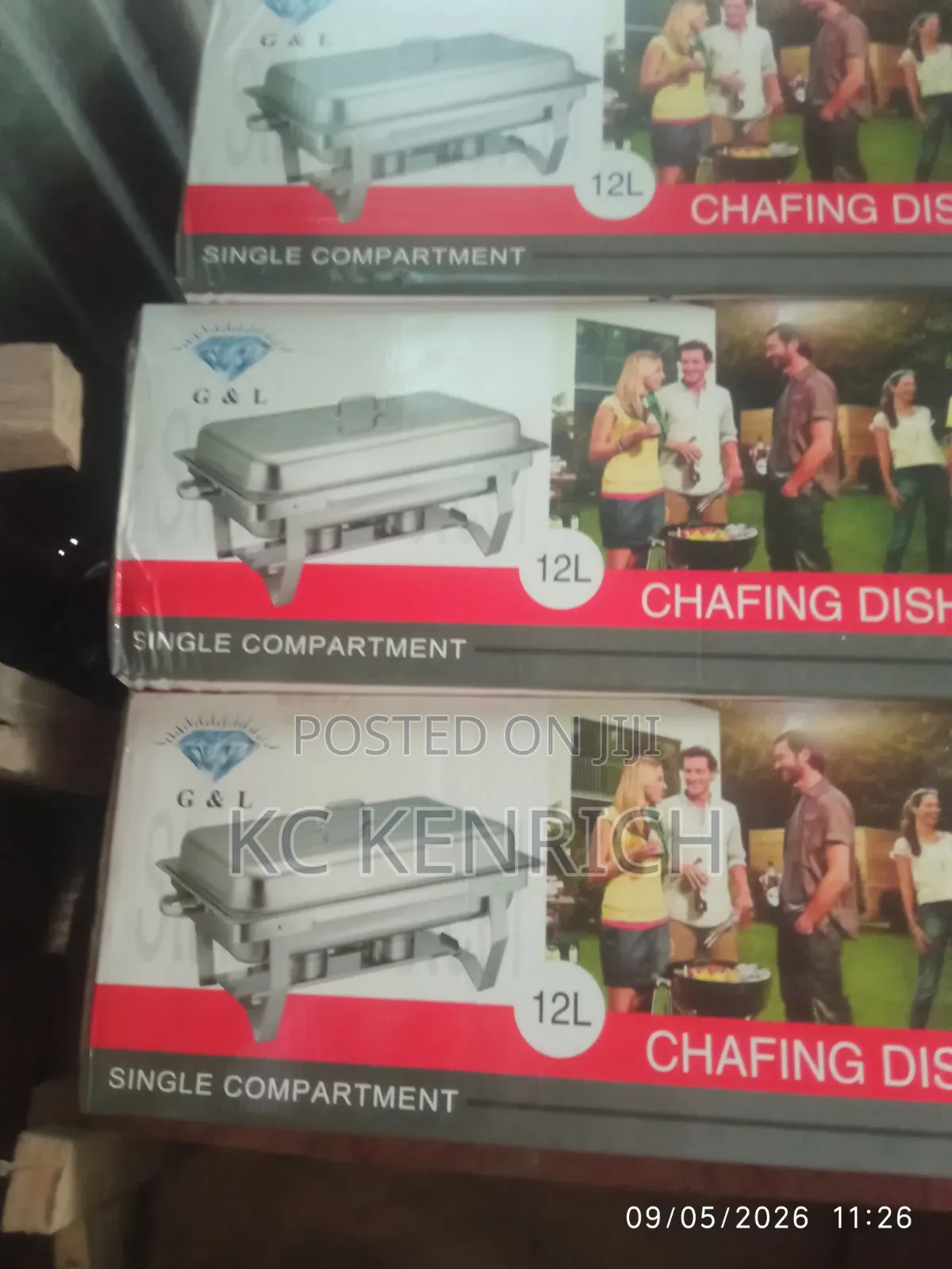 Chaffing Dish 12 Ltrs