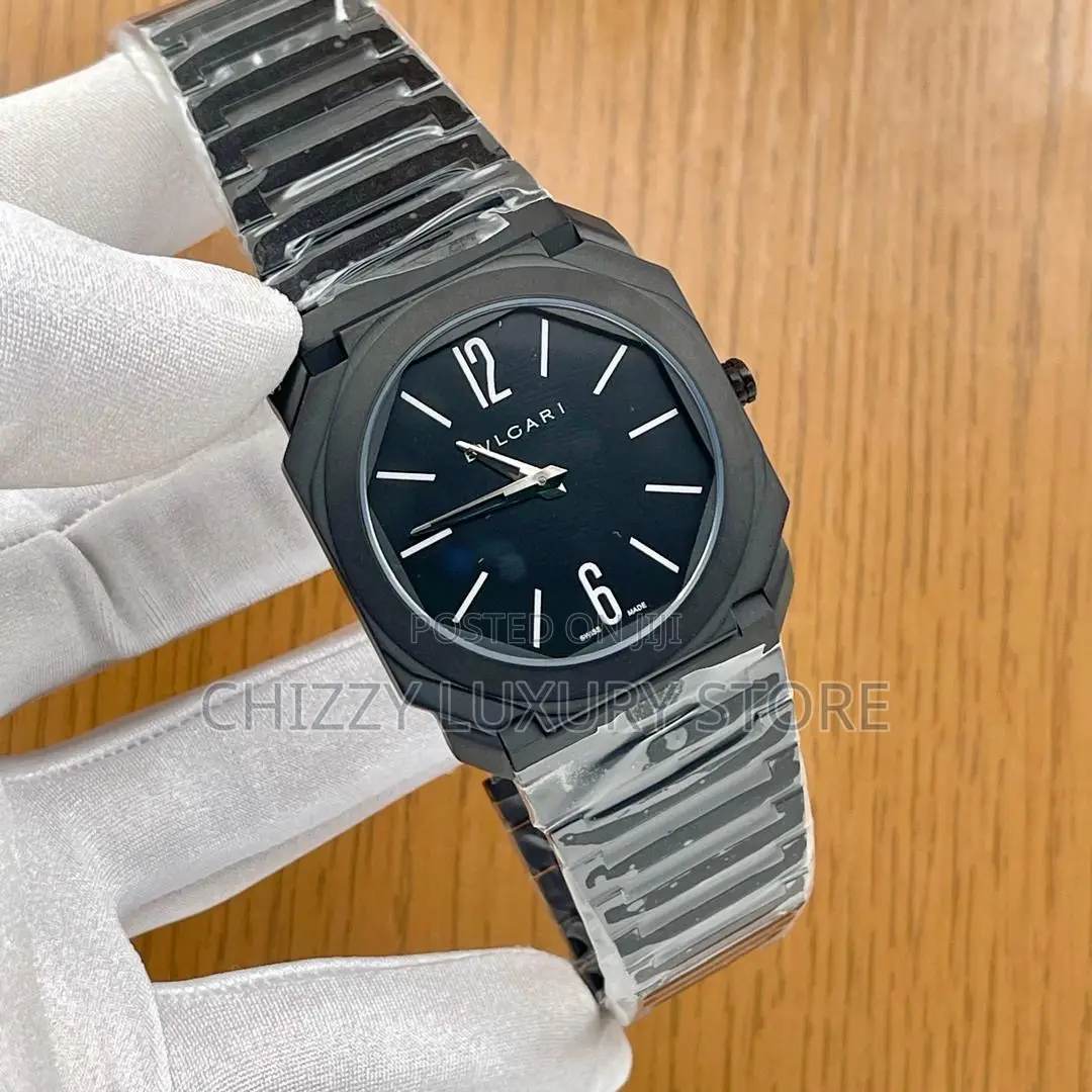 Bvlgari Quality Luxury Men Automatic Engine Wristwatch