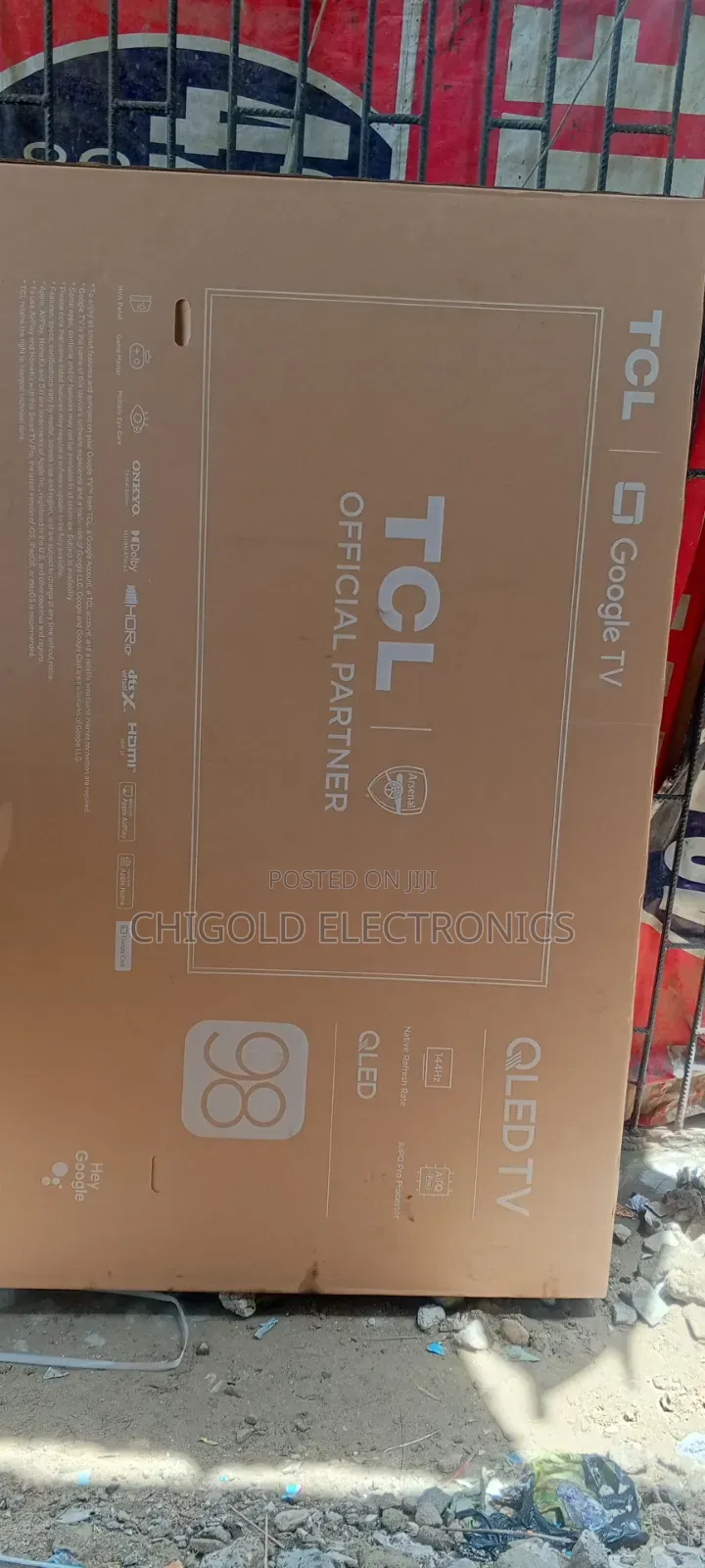 Original TCL Smart Tv Qled 98 Inches Television
