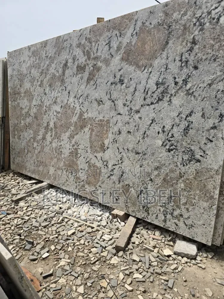 Ivory Red Granite Marble Slab