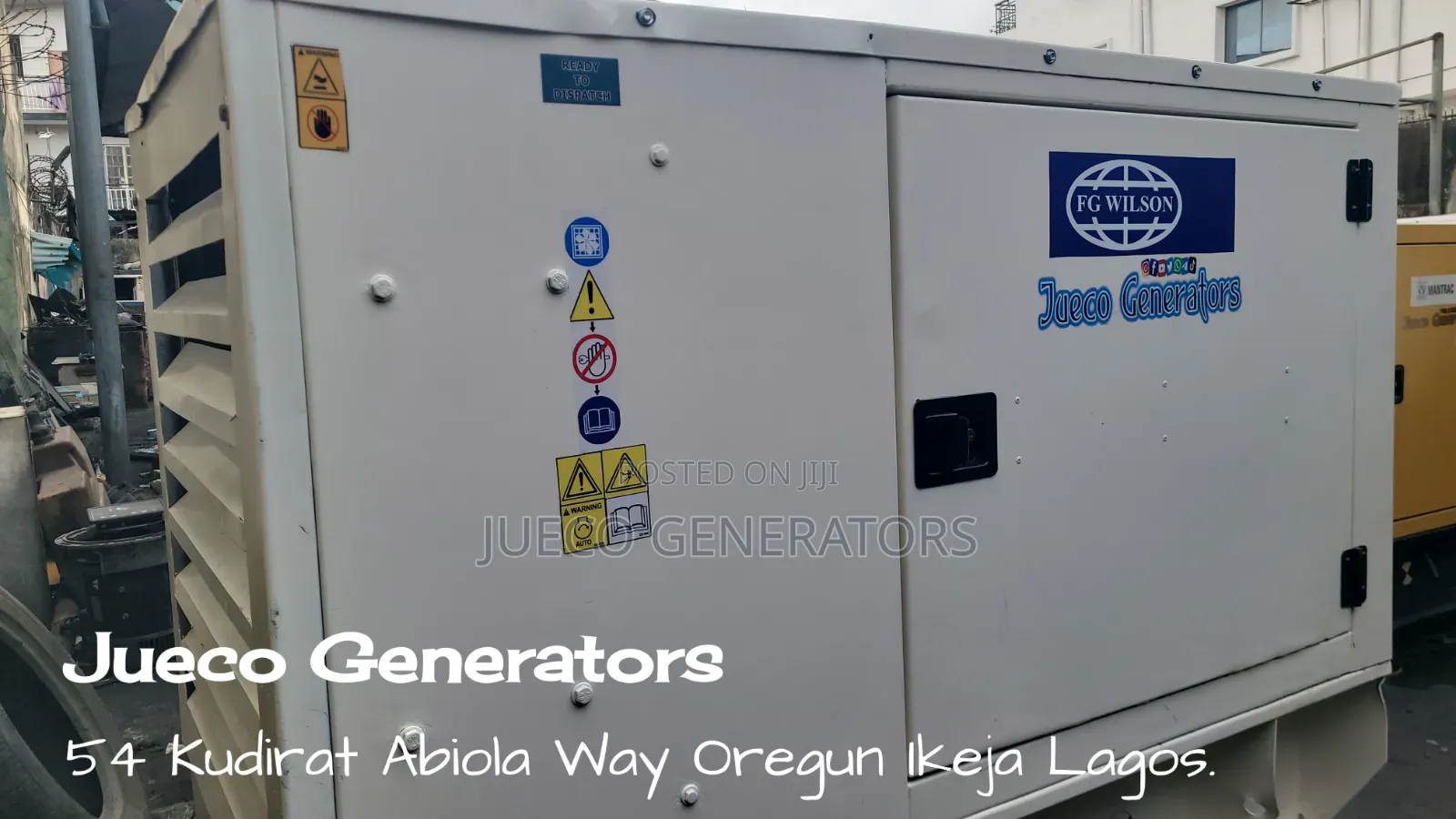 33kva Fg Wilson Super-Silent Soundproof Generator for Sale.