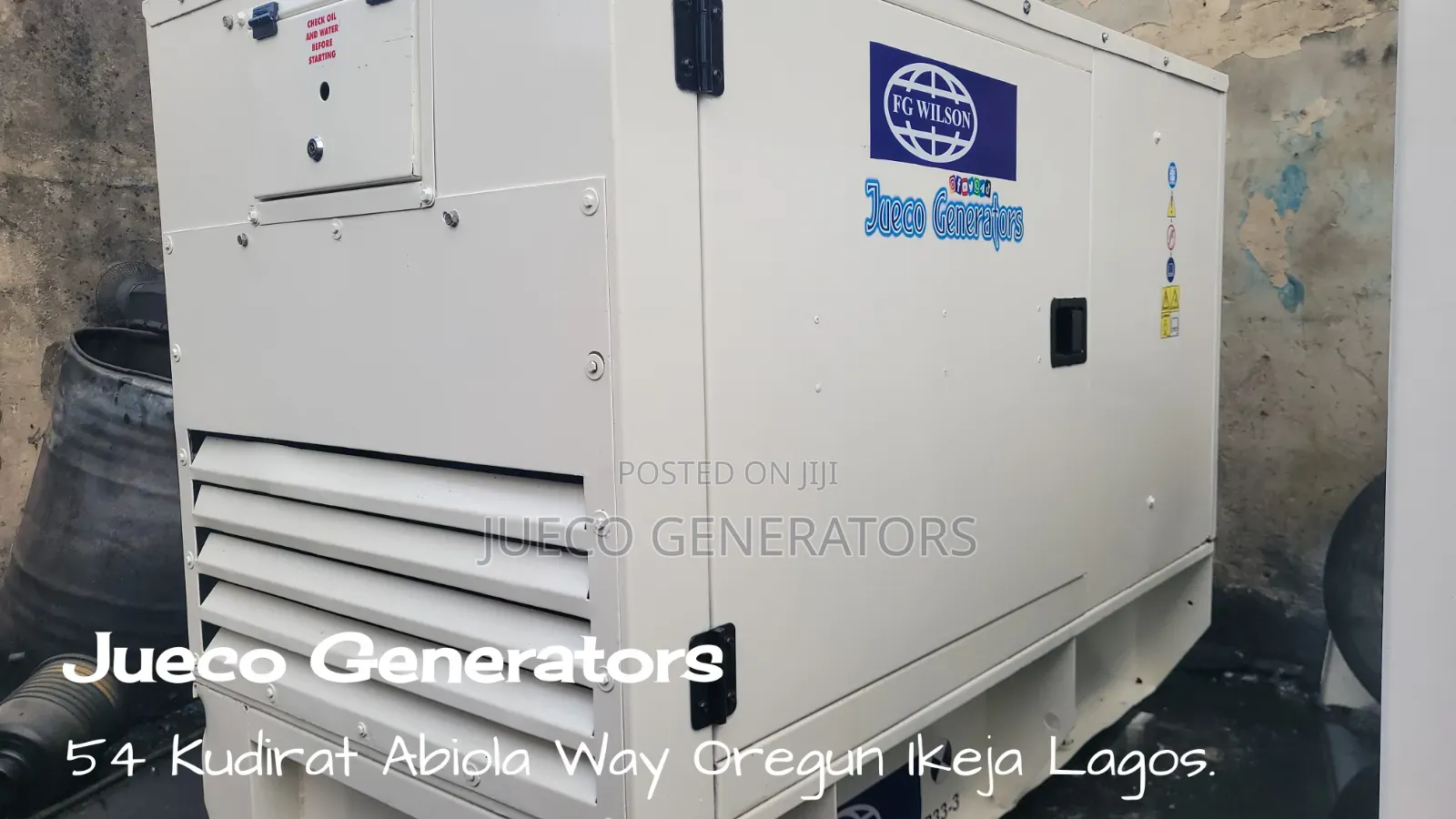33kva Fg Wilson Super-Silent Soundproof Generator for Sale.