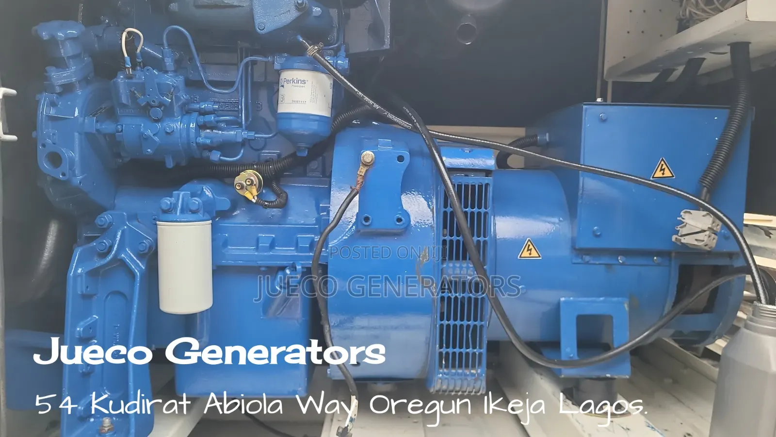 33kva Fg Wilson Super-Silent Soundproof Generator for Sale.