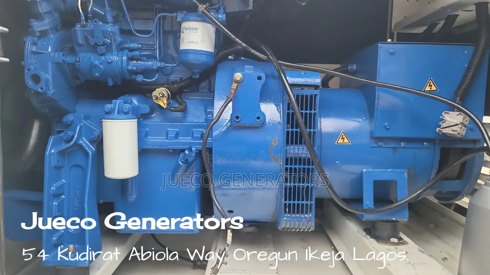 33kva Fg Wilson Super-Silent Soundproof Generator for Sale.