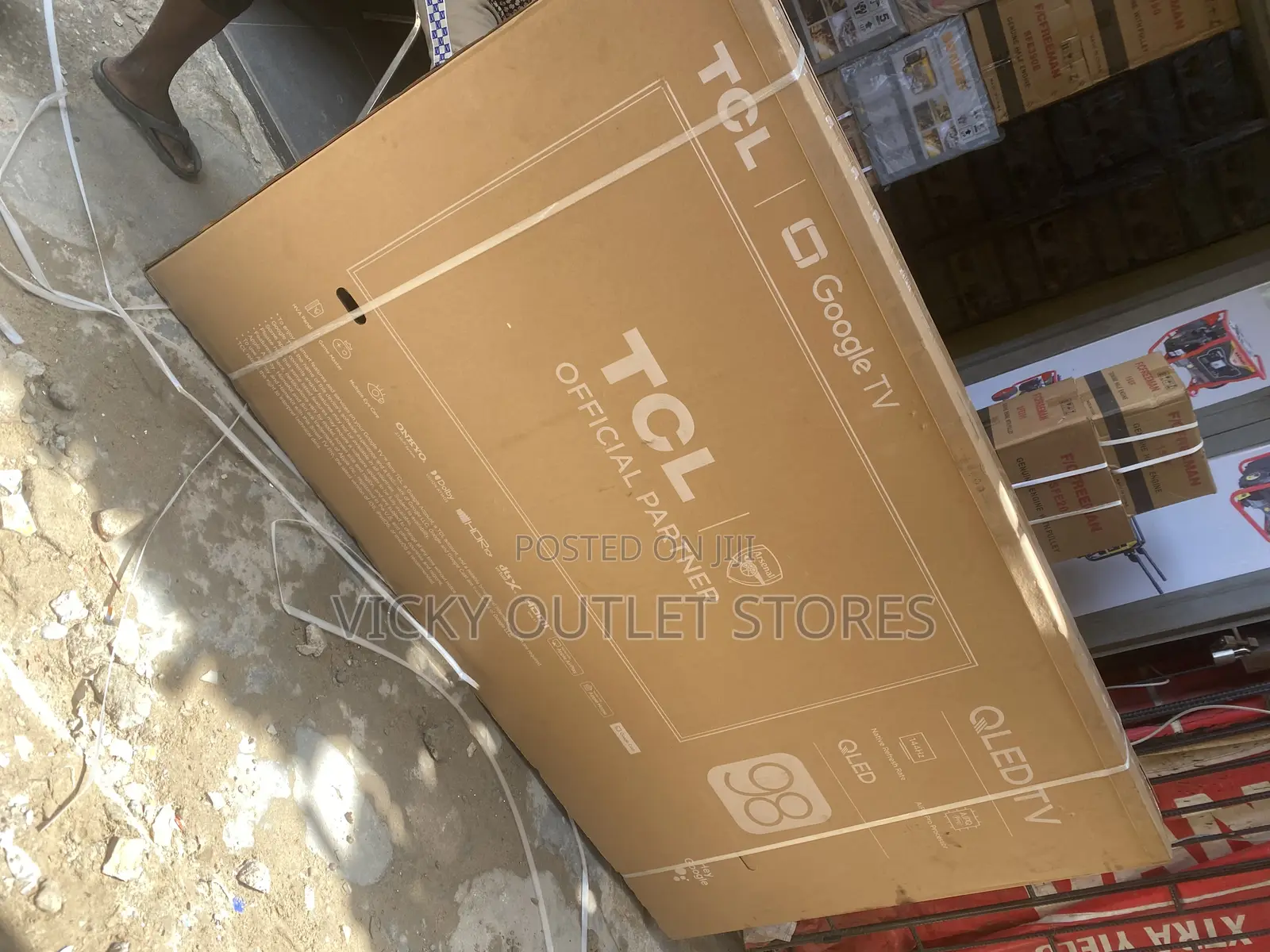TCL 98”Qled Google Smart Tv