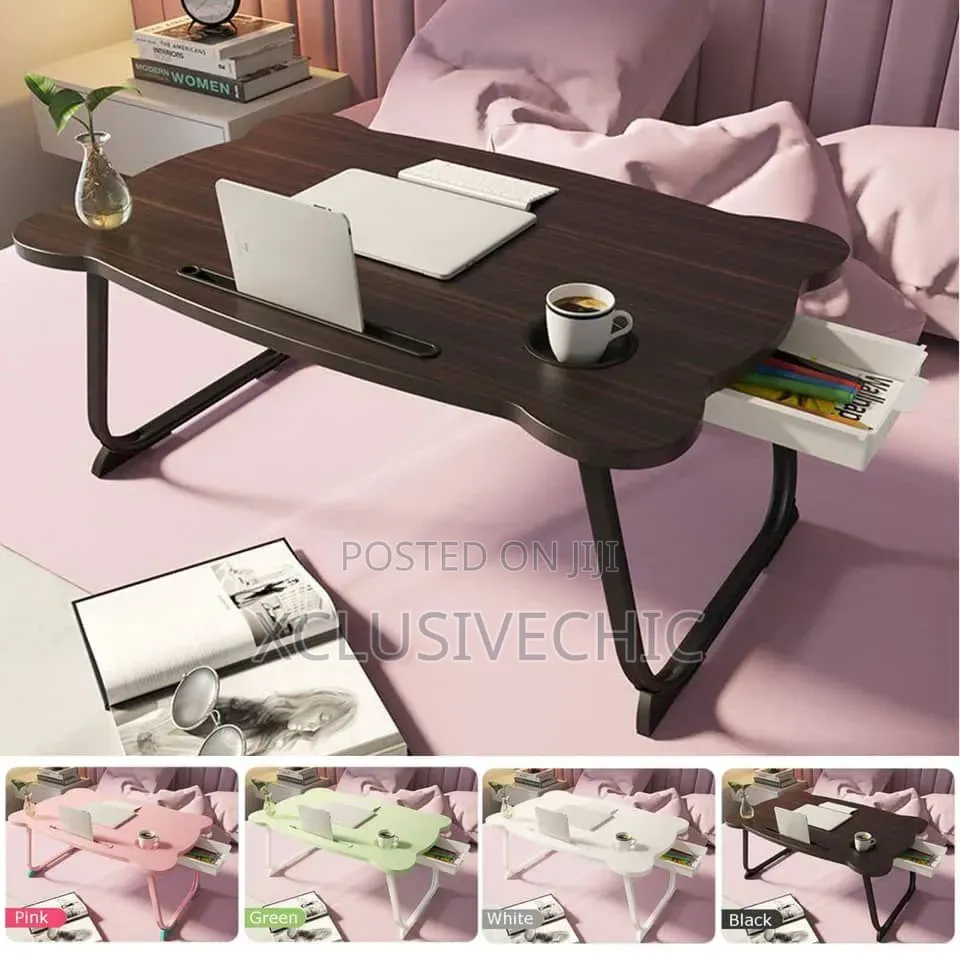 Laptop Table With Drawer