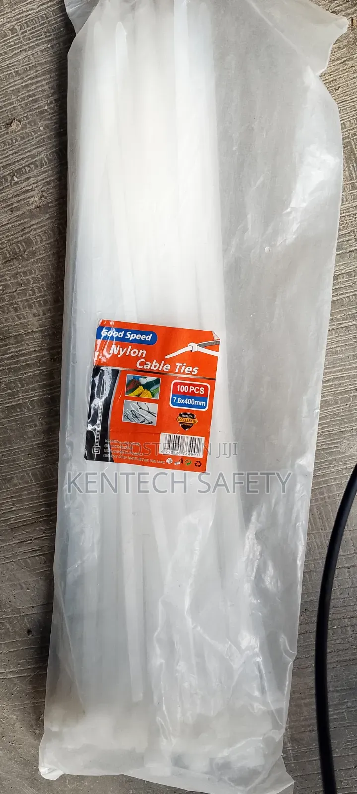 Nylon Cable Ties 7.6x400mm