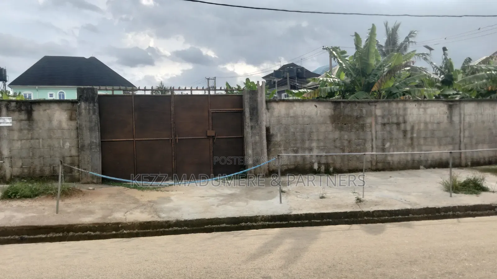 For Sale : Fenced 2 Plots at Woji , Port Harcourt