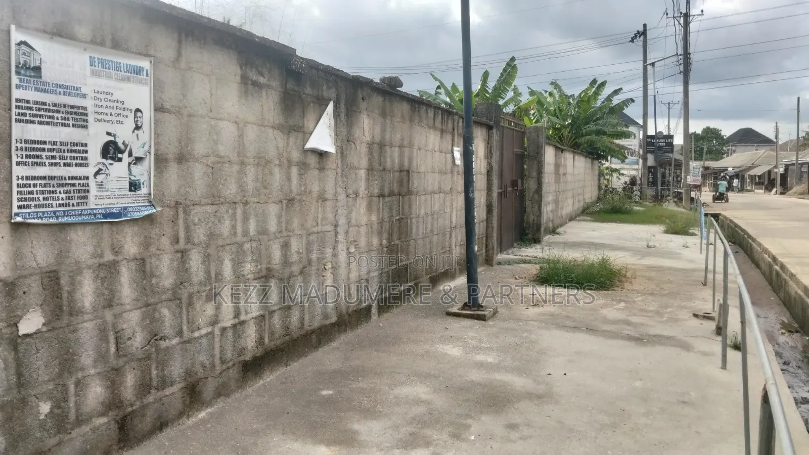 For Sale : Fenced 2 Plots at Woji , Port Harcourt