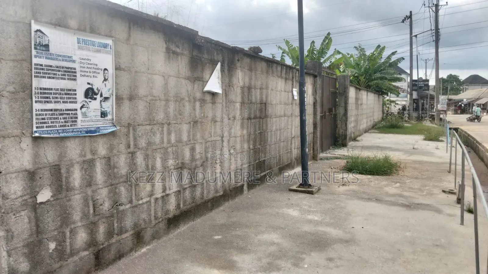 For Sale : Fenced 2 Plots at Woji , Port Harcourt