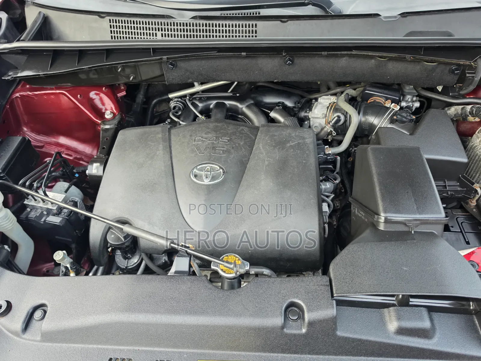 Toyota Highlander XLE 4x4 V6 (3.5L 6cyl 8A) 2017 Burgundy