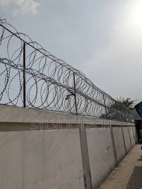 Installation Of Security Perimeter Fencing