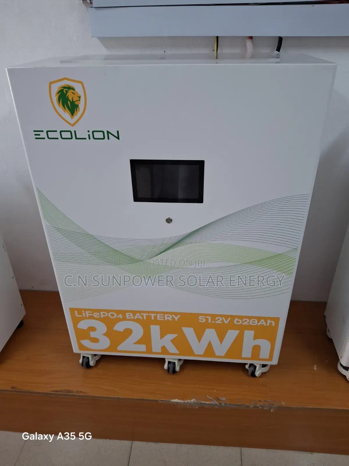 32kwh/51.2v Ecolion Lithium-Iron Phosphate Energy Storage Battery