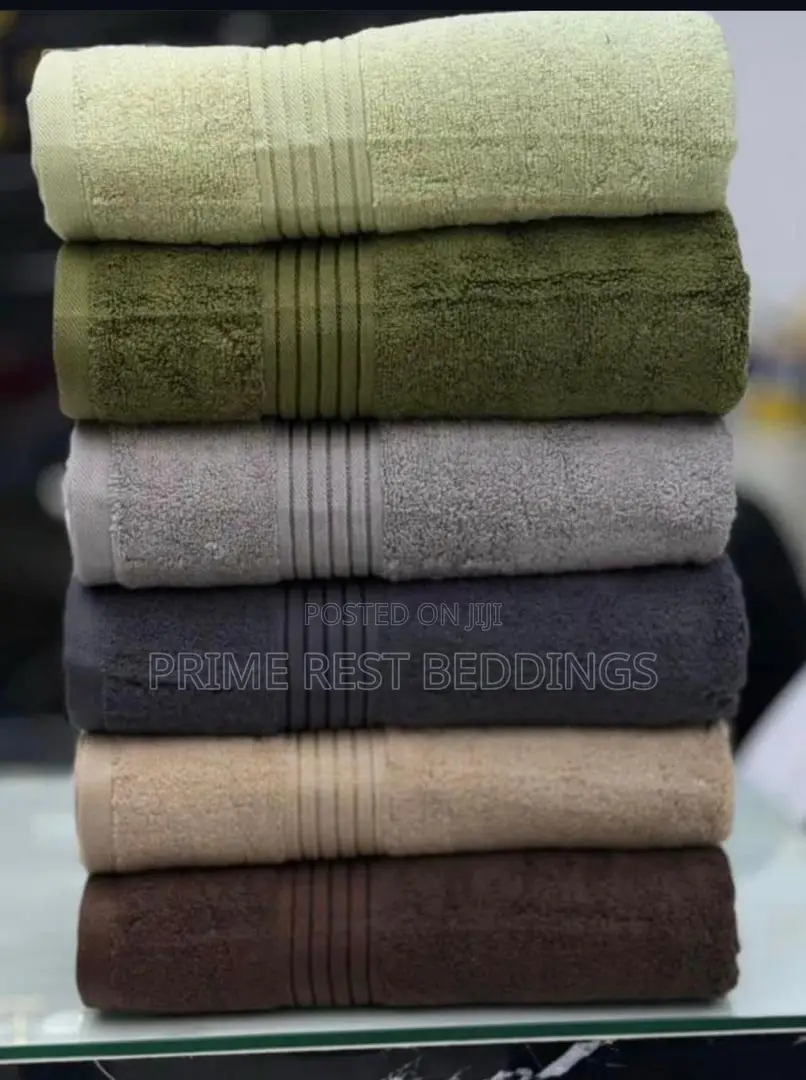 Large Cotton Towel (Multiple Color Options)