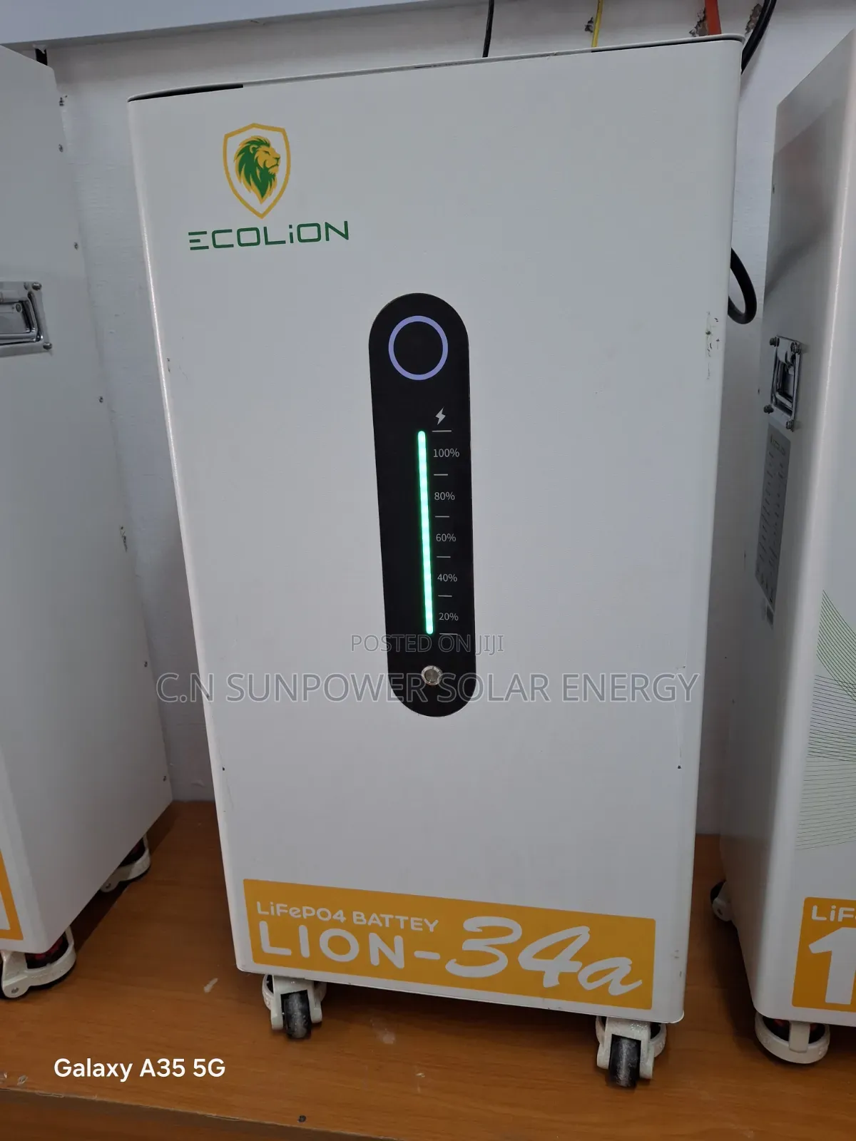 16kwh/51.2v Ecolion Lithium-Iron Phosphate Energy Storage Battery