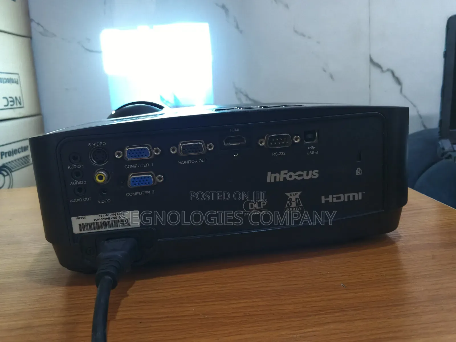 Infocus In112a 3000 Lumens Svga 3d Ready DLP Projector