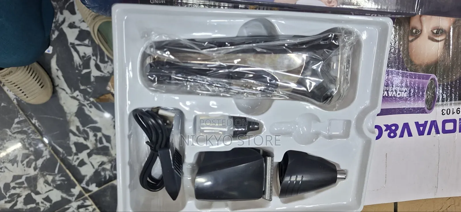 Sokany Sk-9917 Professional Men’S 3-in-1 Grooming Kit