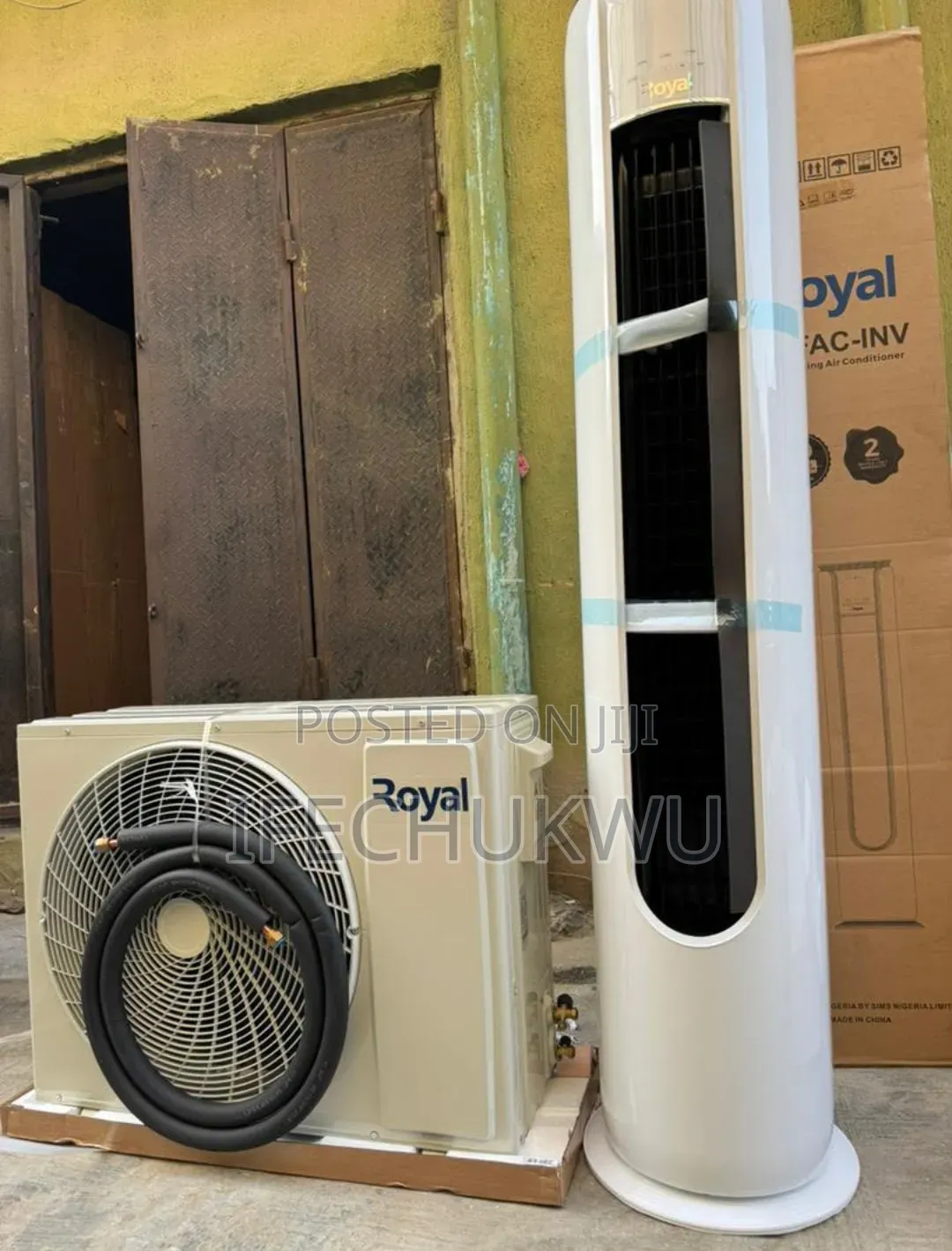 Original Royal 2026 Latest Model 3 Hp R410a Inverter Floor Standing Ac