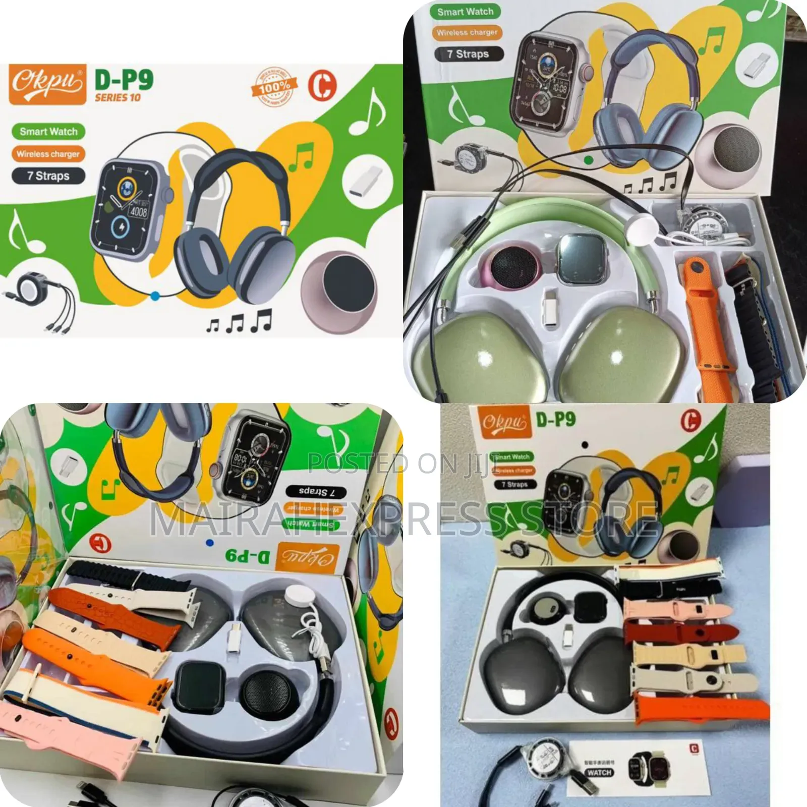 D-p9 Series 10 Smartwatch Combo Set. 1lvn