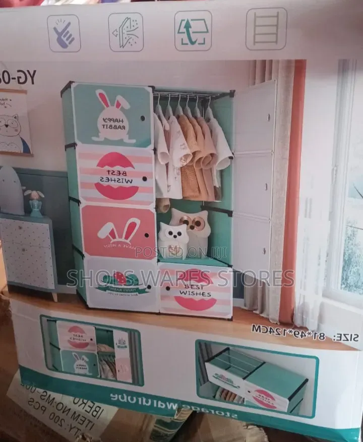 Children Storage Wardrobe.