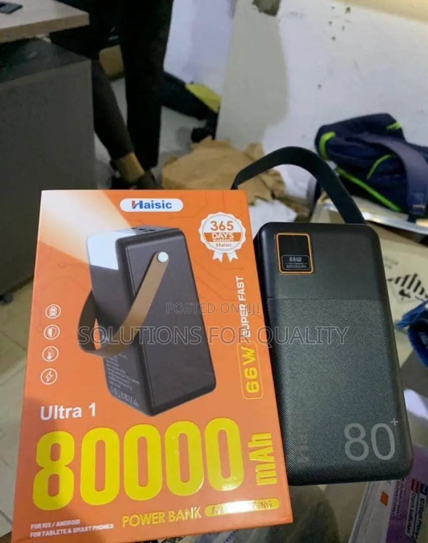 Haisic Power Bank 80,000mah