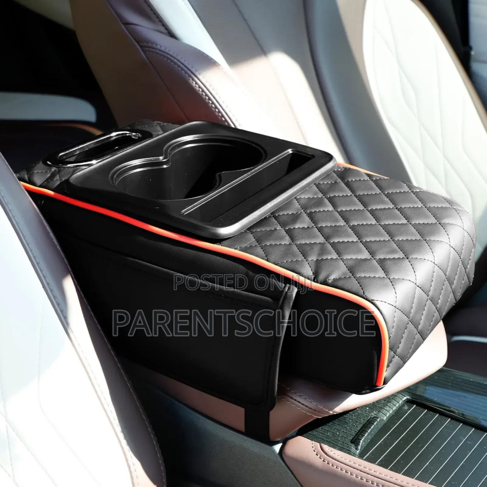 Car Armrest With Cup Holder
