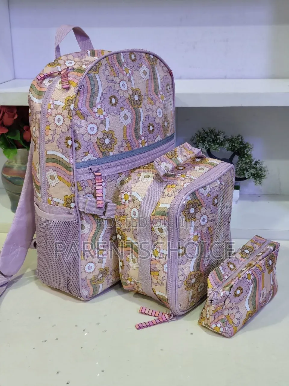 Backpack and Lunch Bag Set