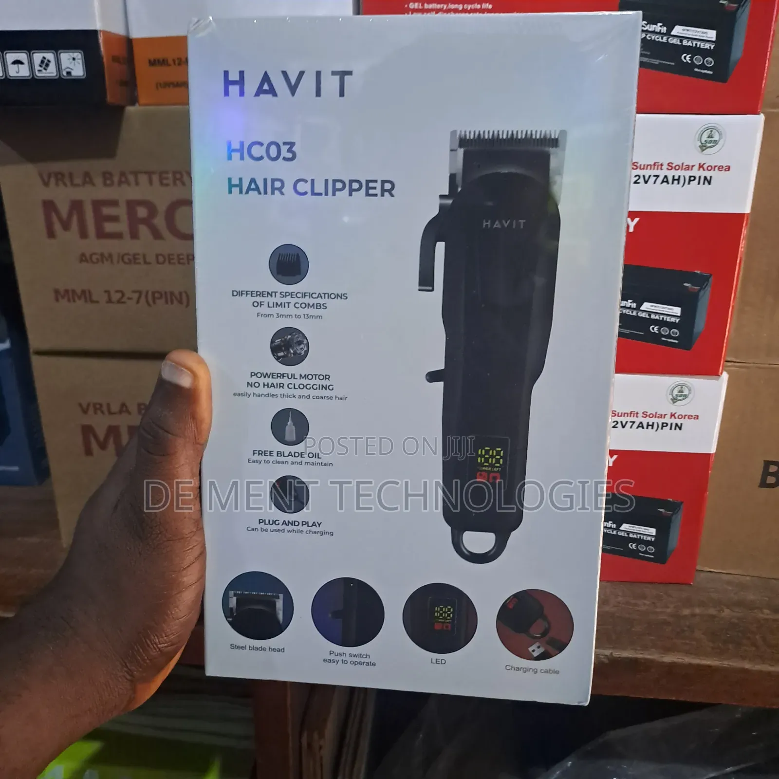 Havit Hc03 Hair Clipper