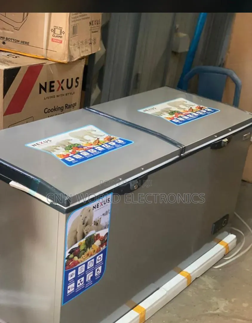 New Nexus Double Door Freezer (420l) Super Cooling Warranty 2years