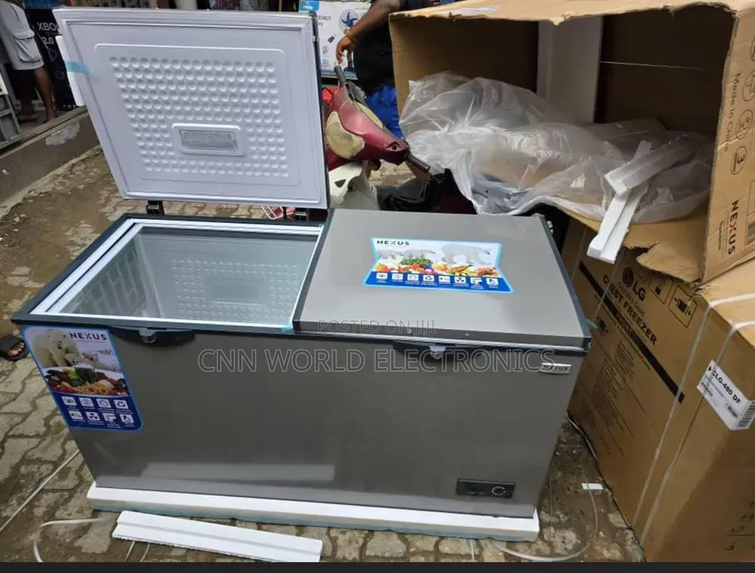 New Nexus Double Door Freezer (420l) Super Cooling Warranty 2years