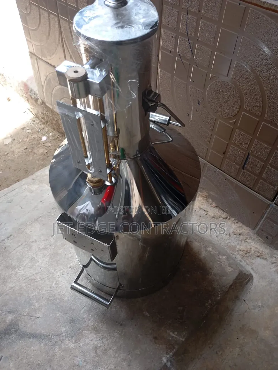 10l Stainless Steel Caliberated Measuring Can