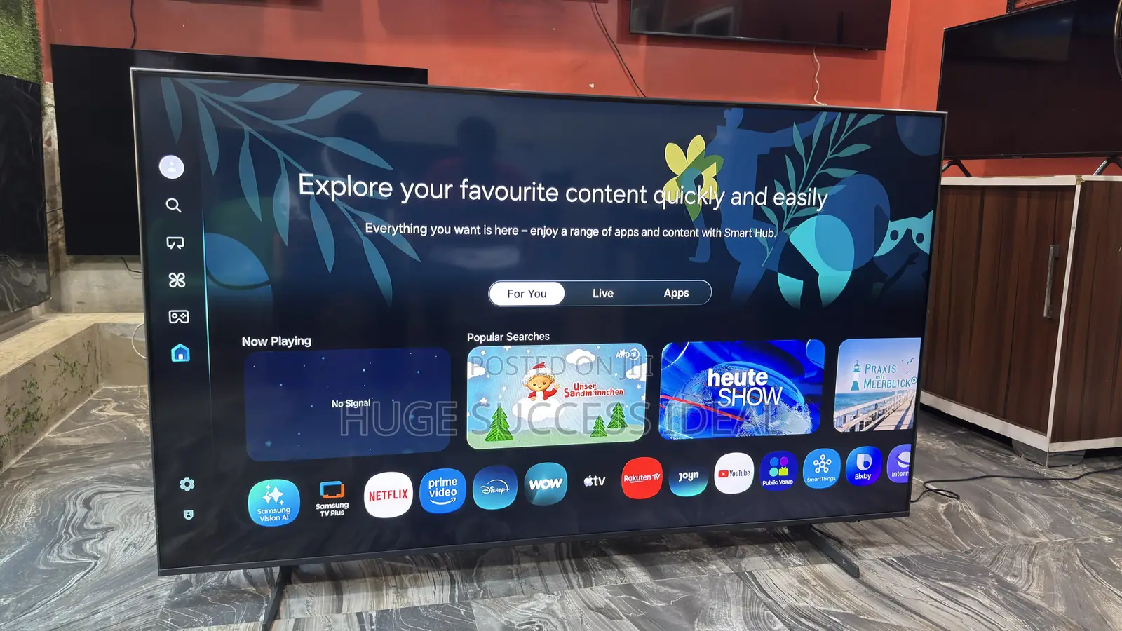 Samsung Qled Q7f2 75 Inch Uhd Tv, Q4 Ai Processor Smart Tv (2025)