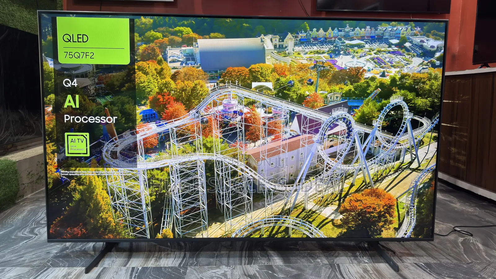 Samsung Qled Q7f2 75 Inch Uhd Tv, Q4 Ai Processor Smart Tv (2025)