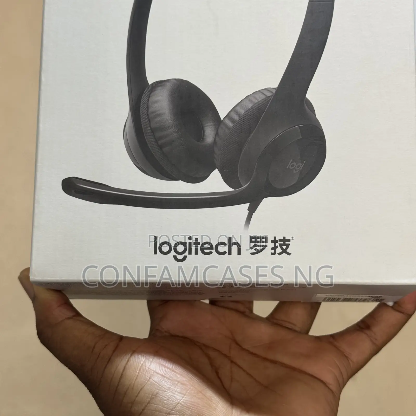 Logitech H390 Usb Headset Headphone With Noise Cancellation