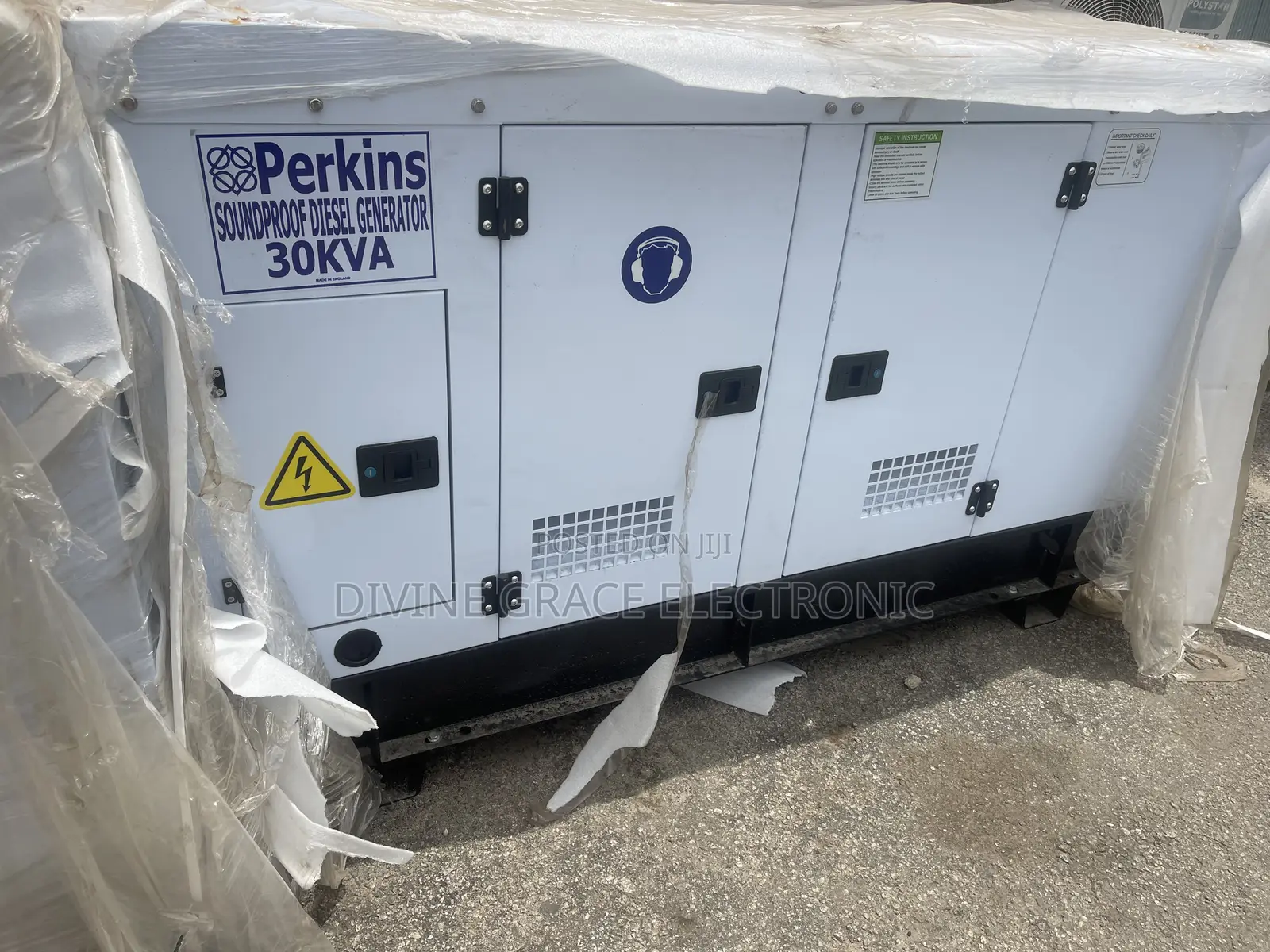 30kva Diesel Soundproof Perkins Brand New Generator/Diesel/Copper