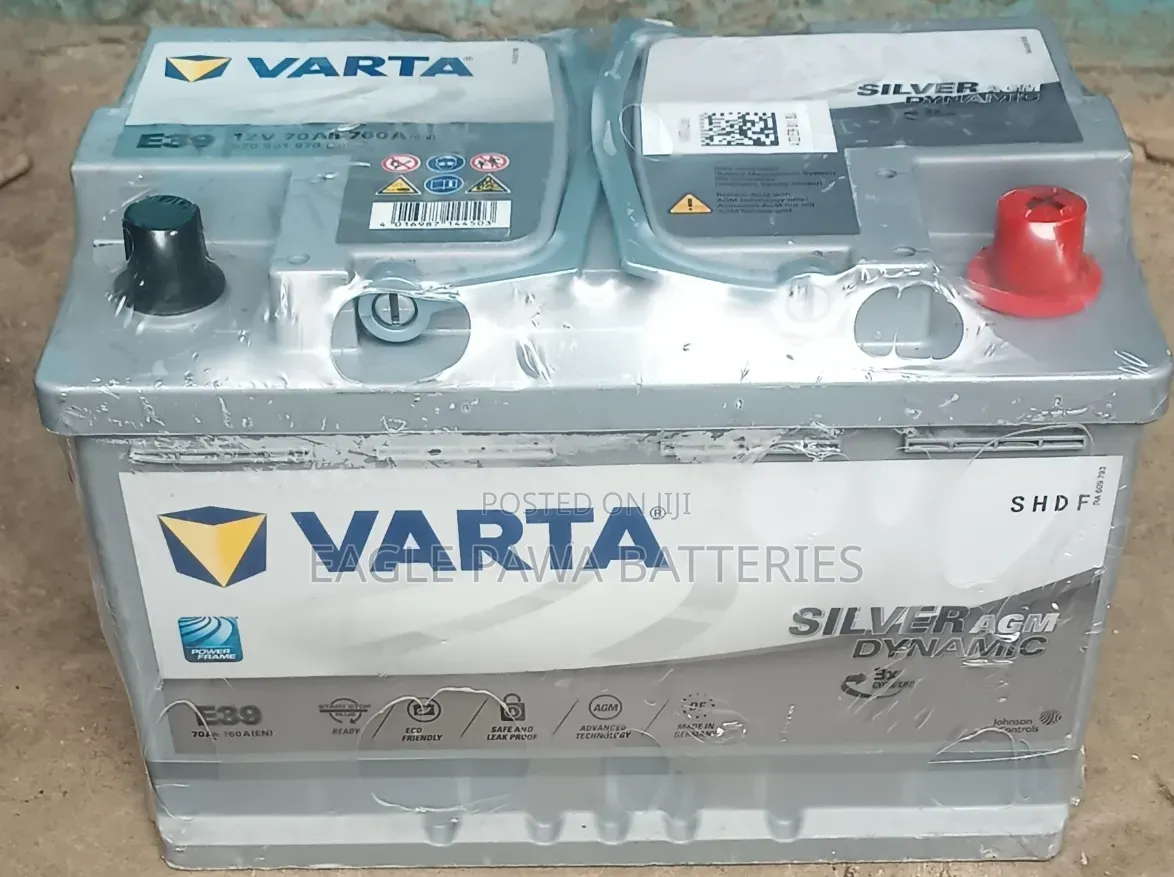 Varta Agm Battery 70ah