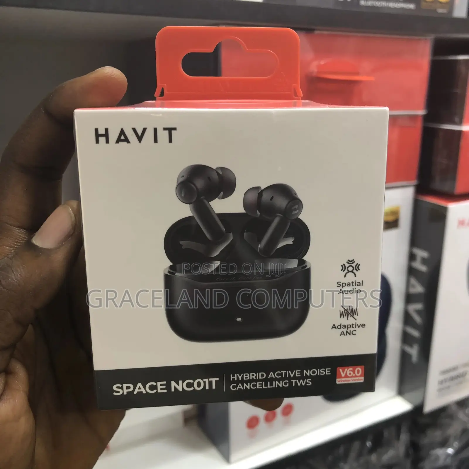 Havit Space Nc01t Tw991 Pro Hybrid Active Noise-Cancelling Earbuds
