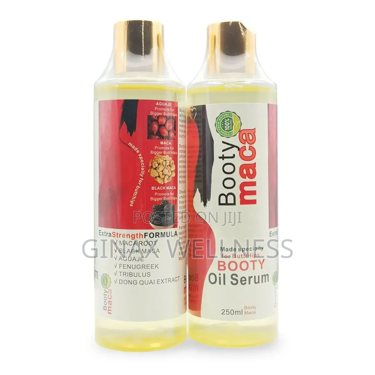 Booty Maca Oil Serum for Hip and Butt Enhancement (250ml)