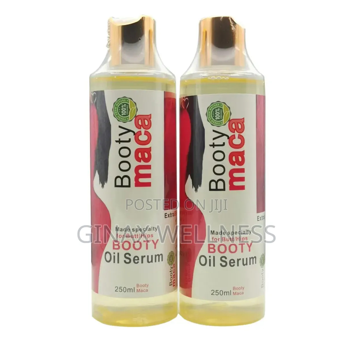 Booty Maca Oil Serum for Hip and Butt Enhancement (250ml)