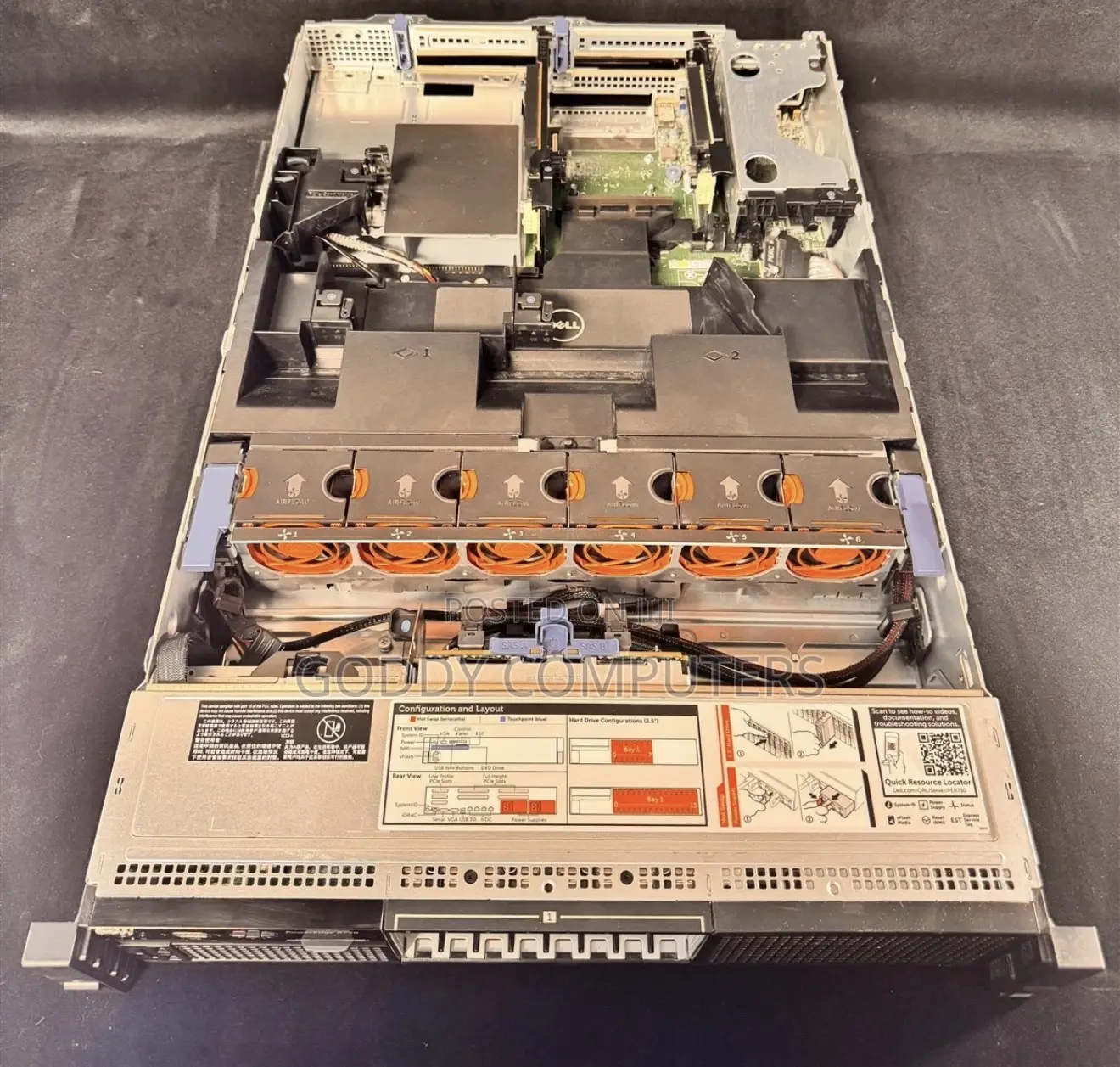Server Dell PowerEdge R730 6GB Intel Xeon HDD 2T